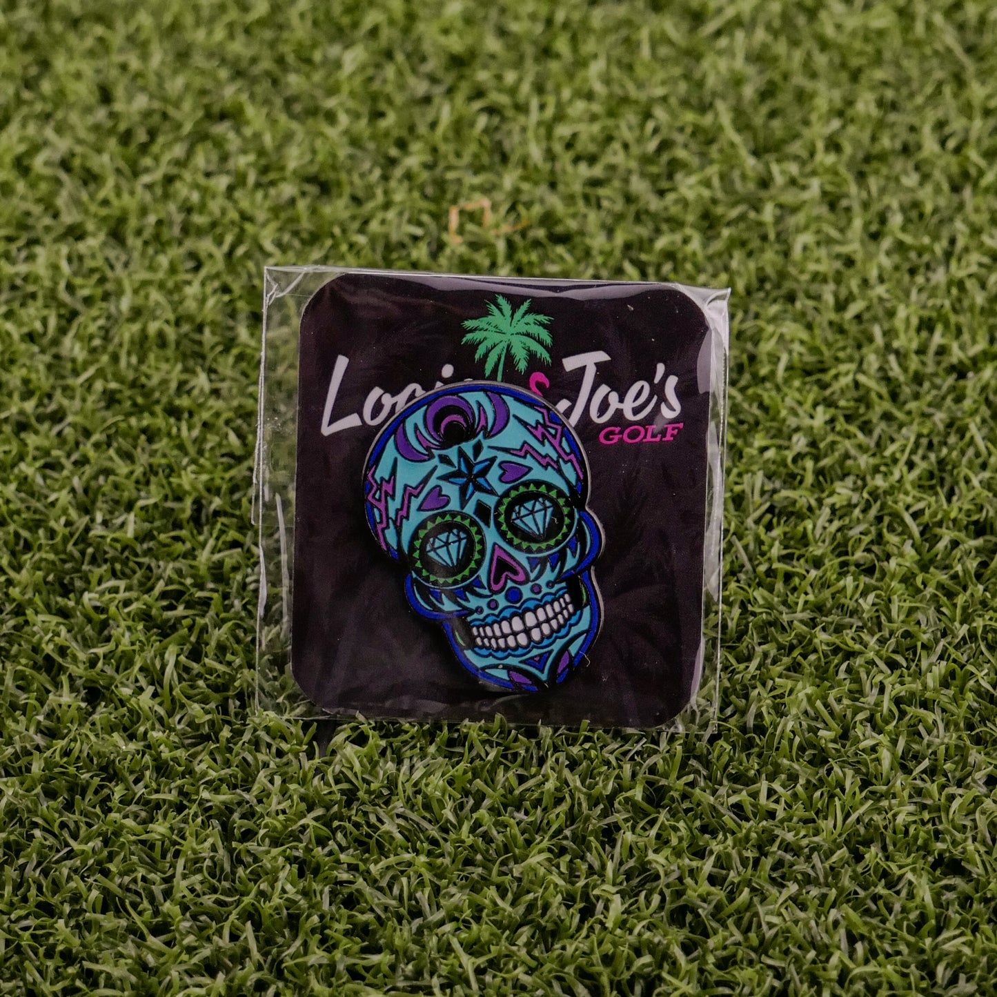 Blue Sugar Skull