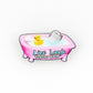 Live Laugh Toaster Bath
