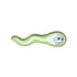 The Sperm Cell ball marker by Ballmarkers from Logie Joes features a smiling cartoon sperm pin in light blue and green, outlined in black—perfect as a funny golf accessory and premium marker.
