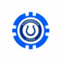 Show your team spirit on the green with this blue and white golf ball marker from Ballmarkers by Logie Joes, featuring the iconic Indianapolis Colts horseshoe logo and Indianapolis Colts lettering.
